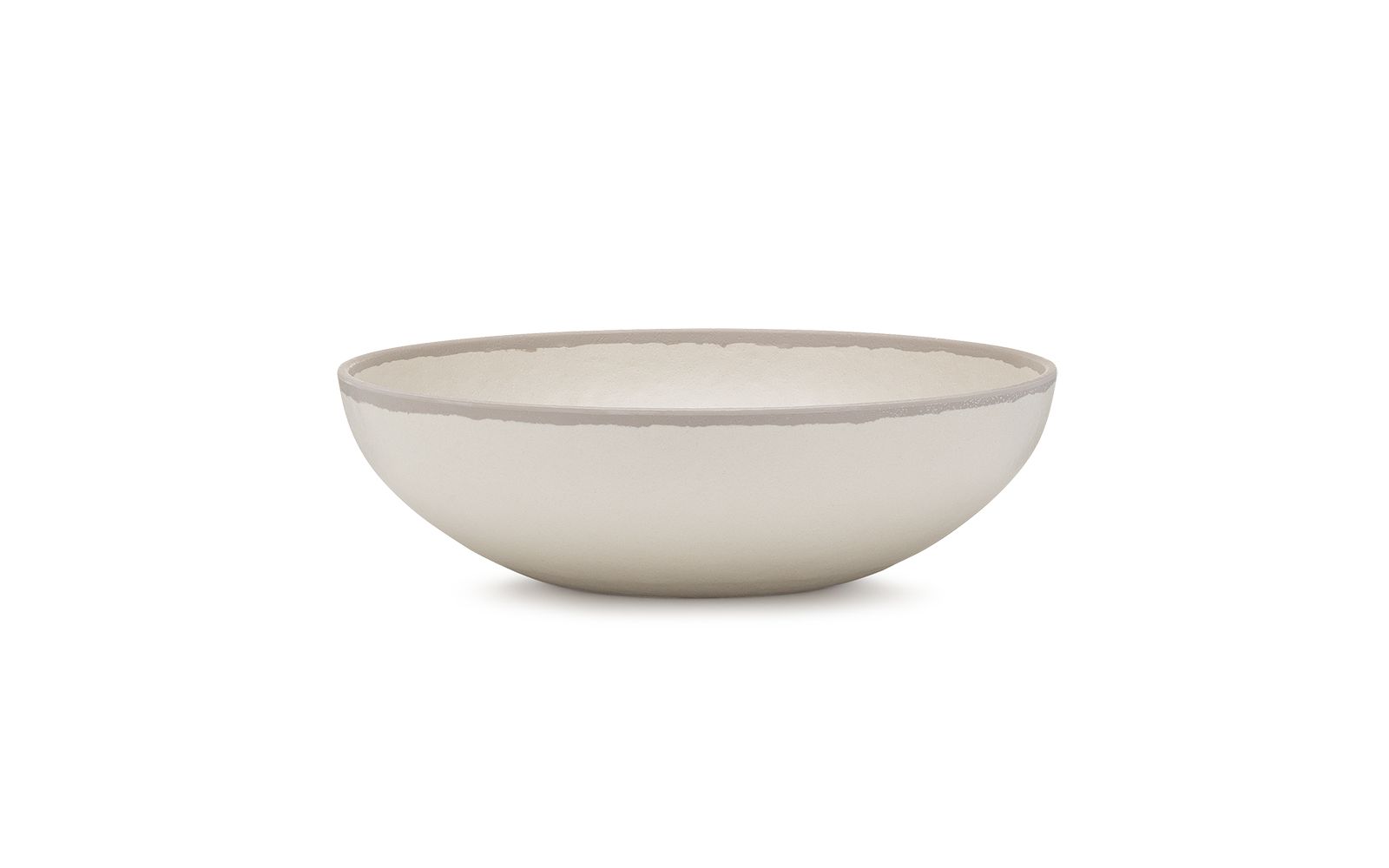 Круглая сервировочная чаша Q Squared Potter Stone 12" Melaboo