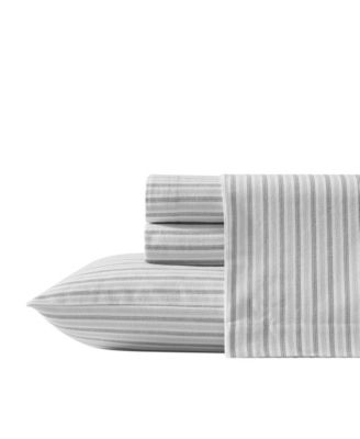 Ticking stripe gray