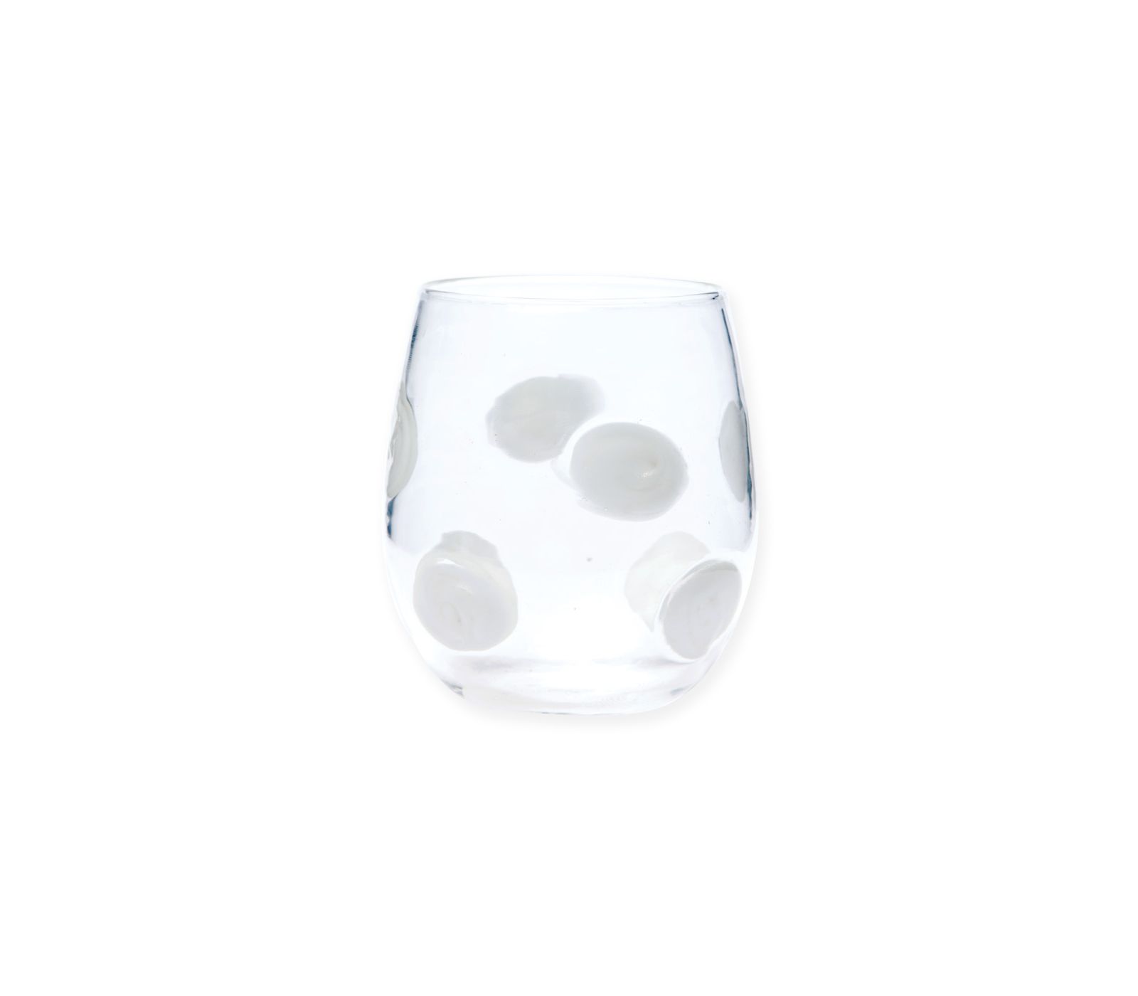 Vietri Drop Stemless Wine Glass