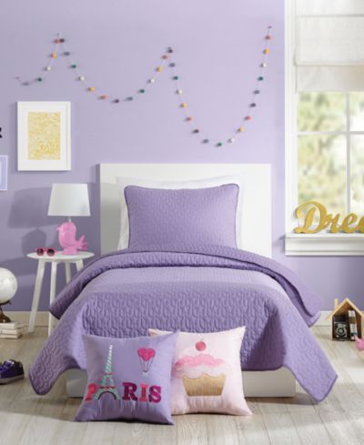 Комплект из 2-х стеганых покрывал Urban Playground Coty Purple, Twin