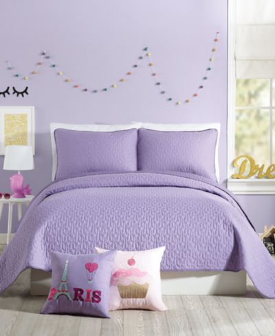 Комплект из 3-х покрывал Urban Playground Coty Purple, Full/Queen