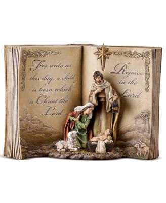 Сцена Рождества Napco Bible Nativity Scene