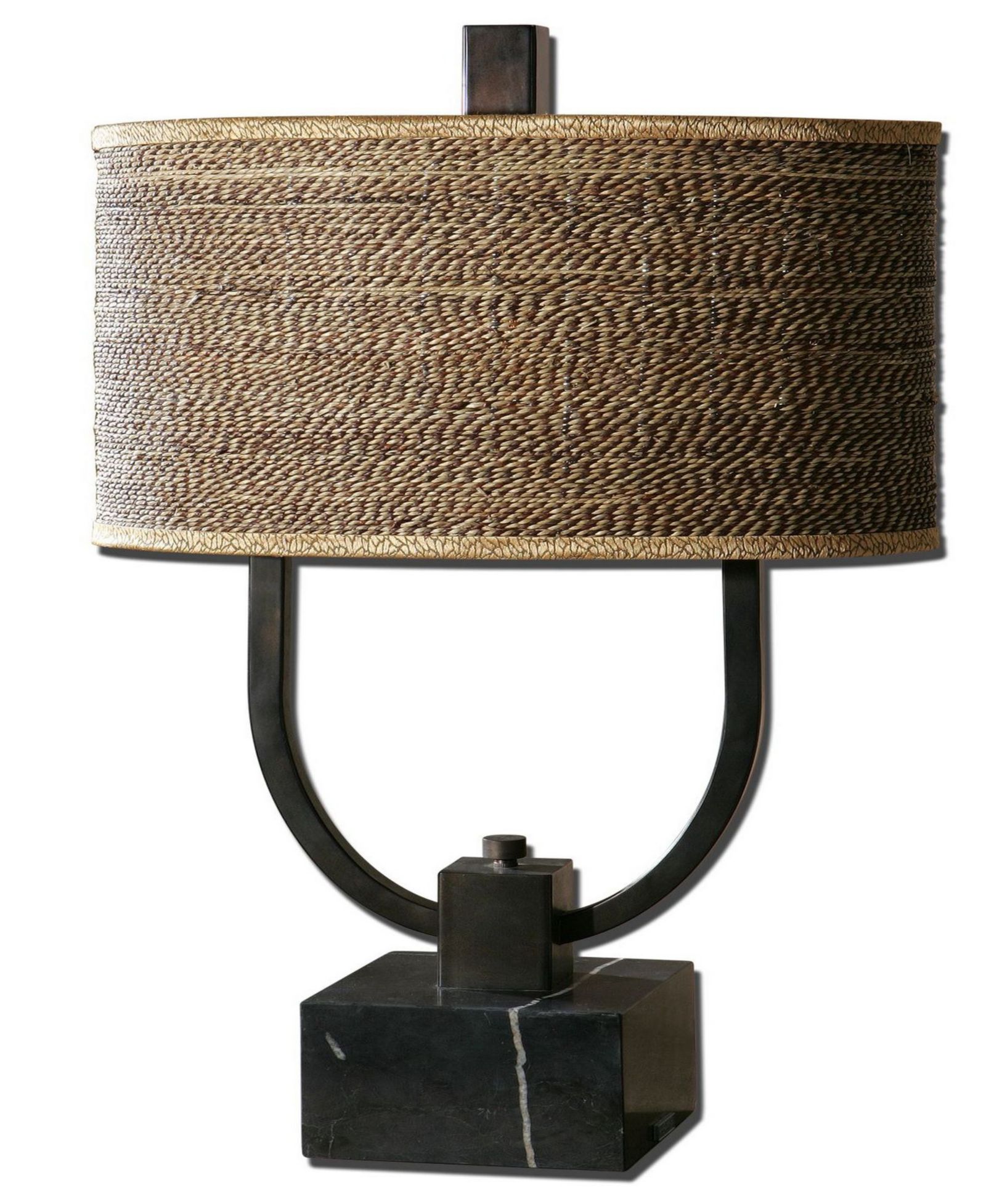 Uttermost Металлическая настольная лампа Stabina