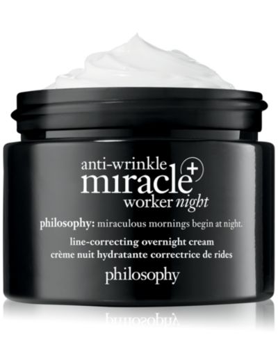 Ночной крем philosophy Anti-Wrinkle Miracle Worker+ для коррекции морщин, 2-oz.