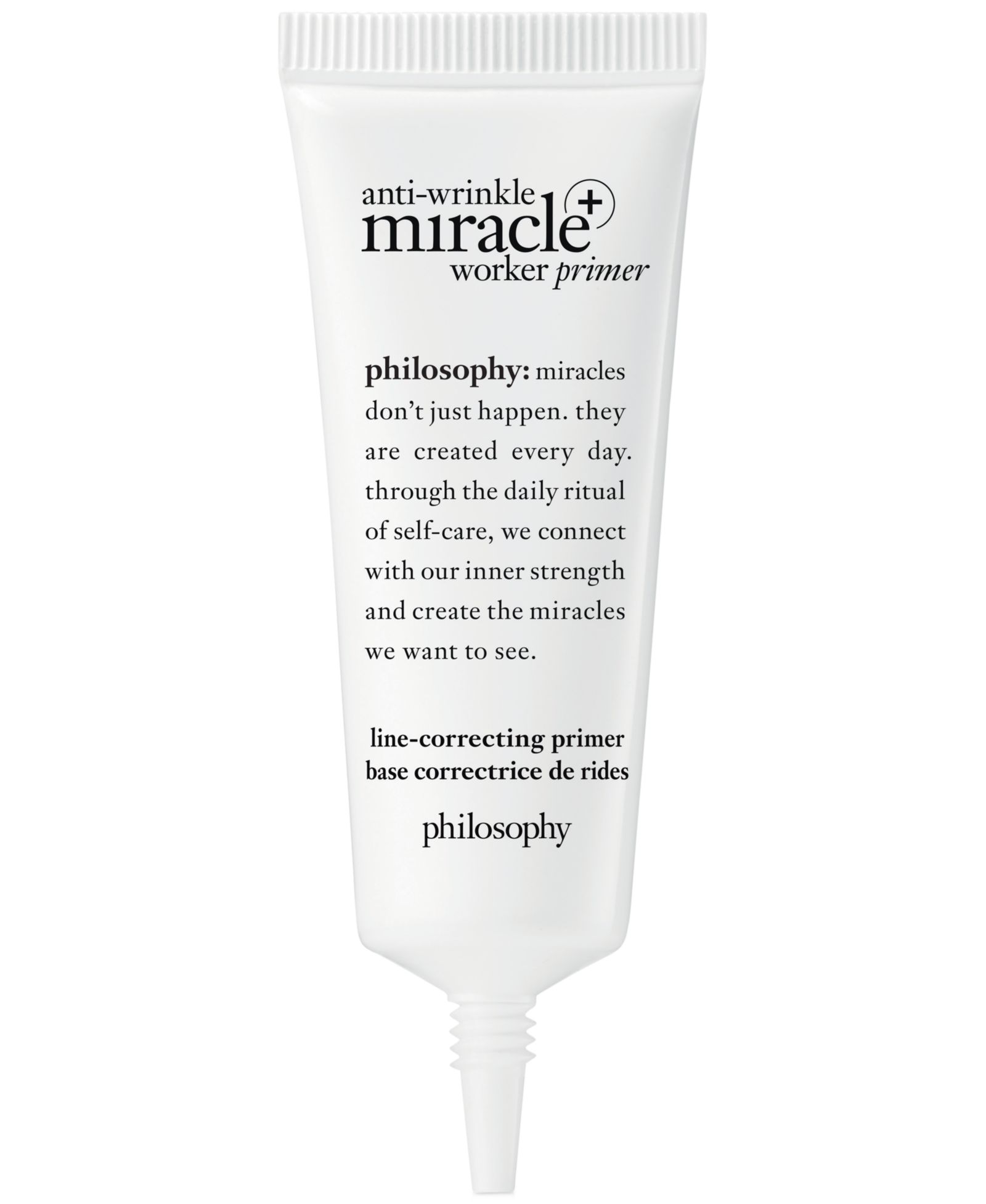 philosophy Anti-Wrinkle Miracle Worker+ Line-Correcting Primer, 0.9-oz.