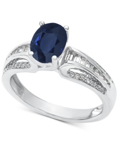 Кольцо с рубином (1-1/3 ct. t.w.) и бриллиантом (1/4 ct. t.w.) в 14k Gold