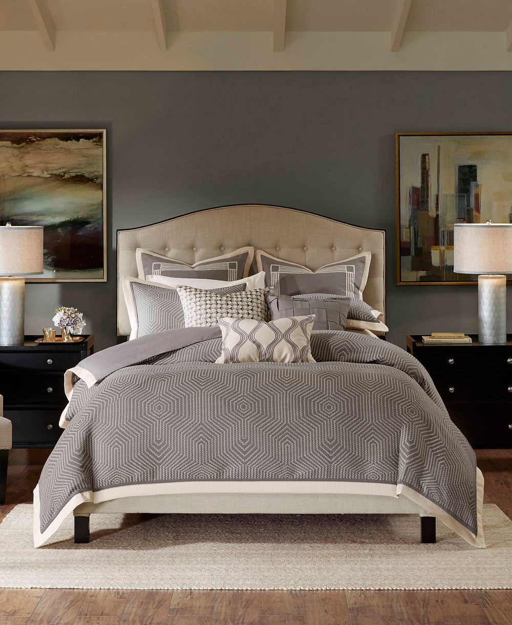 Madison Park Signature Shade Seren 9-Pc.Comforter Set, King