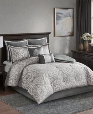 Комплект покрывала Madison Park Odette Jacquard, 8-Pc., California King