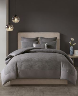 N Natori Hanae Yarn-Dyed 3-Pc. Duvet Cover Set, Full/Queen