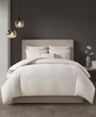 N Natori Hanae Yarn-Dyed 3-Pc. Duvet Cover Set, King