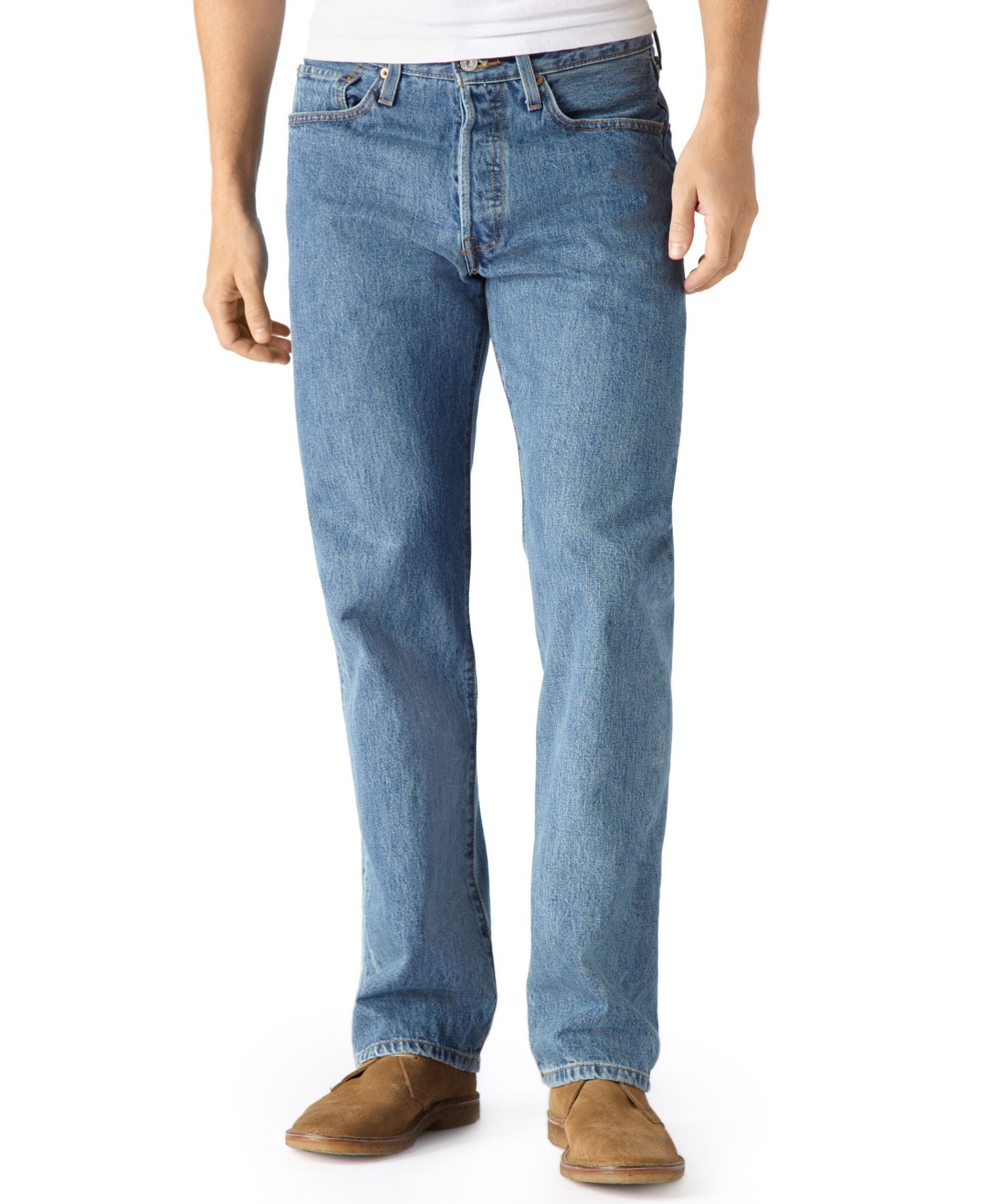 Levi's Men's 501™ Regular-Fit Button Fly Non-Stretch Jeans
