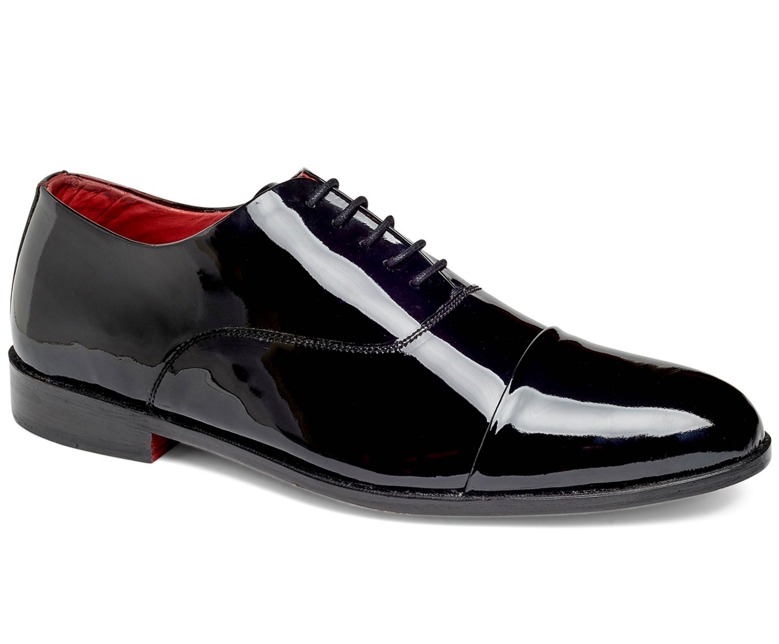 Мужские туфли Carlos by Carlos Santana Men's Tuxedo Cap-Toe Oxford Patent Leather
