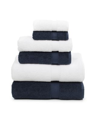 Navy and White