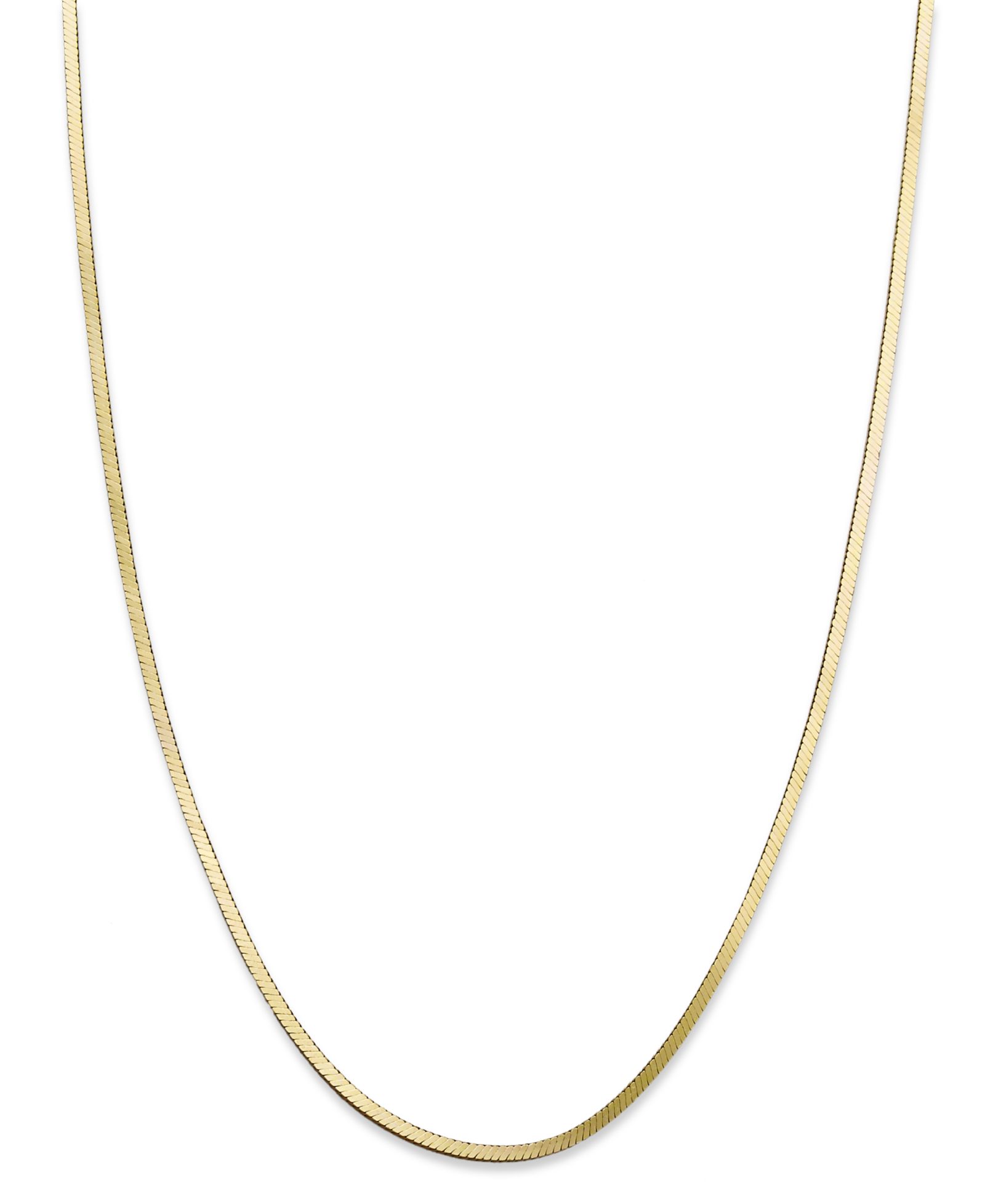 Ожерелье Giani Bernini Snake Chain, 20", 18K Gold over Sterling Silver
