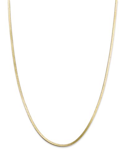 Ожерелье Giani Bernini Snake Chain, 20", 18K Gold over Sterling Silver