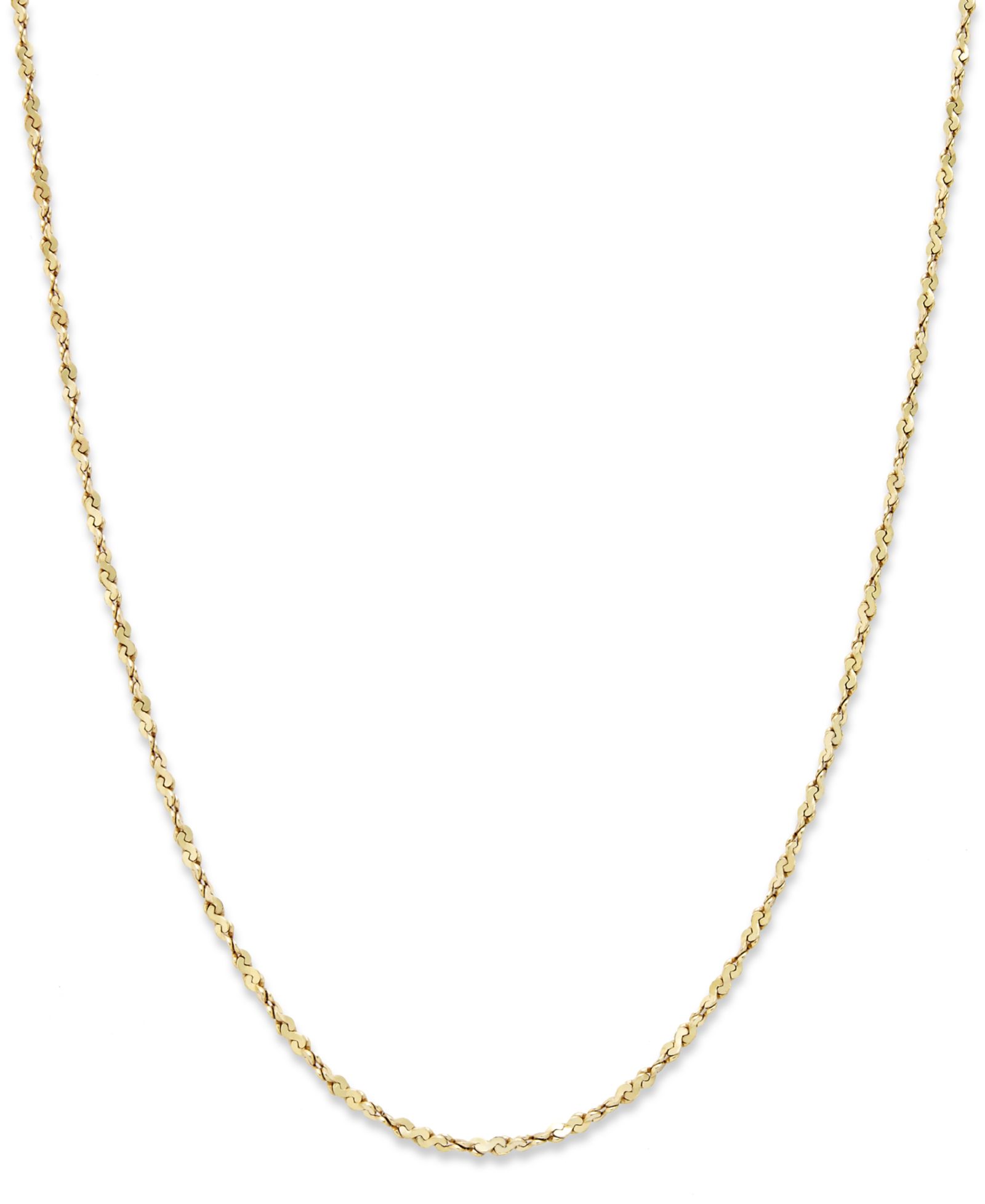 Цепочка Giani Bernini Twist Link 18" Chain Necklace