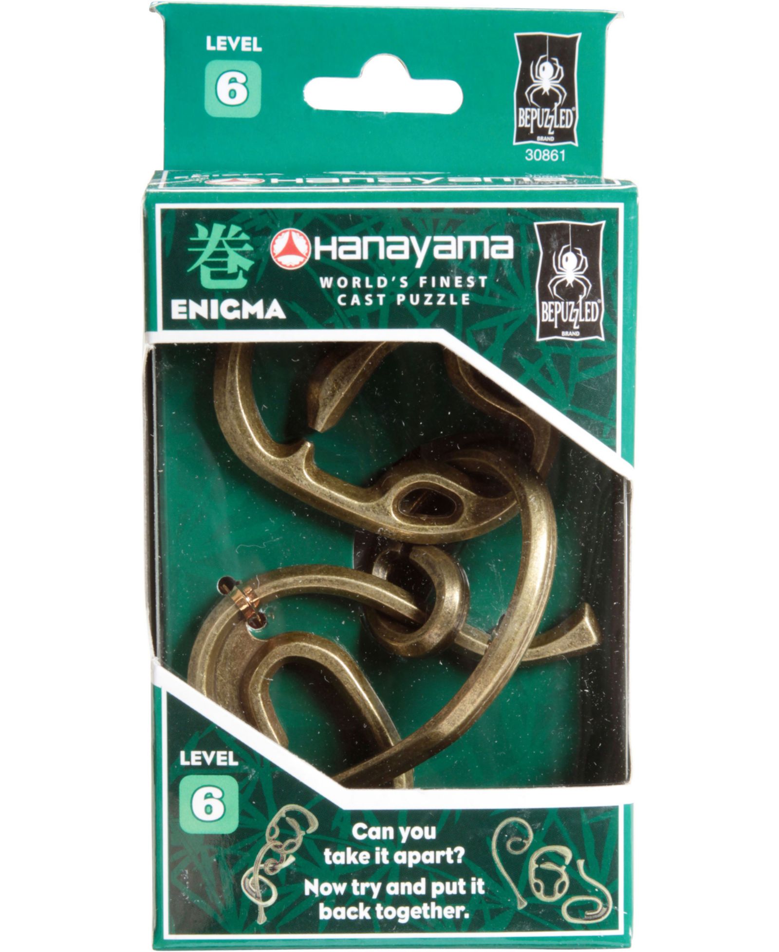Hanayama Литой головоломка 6 уровня - Enigma