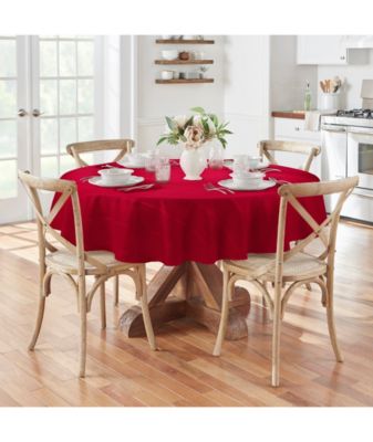 Elrene Elegance Plaid Round Tablecloth, 70"