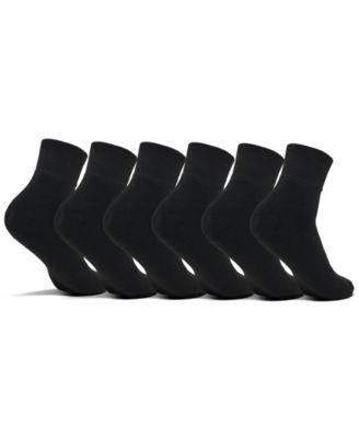 Sof Sole Men's 6-Pack Quarter Socks from Finish Line