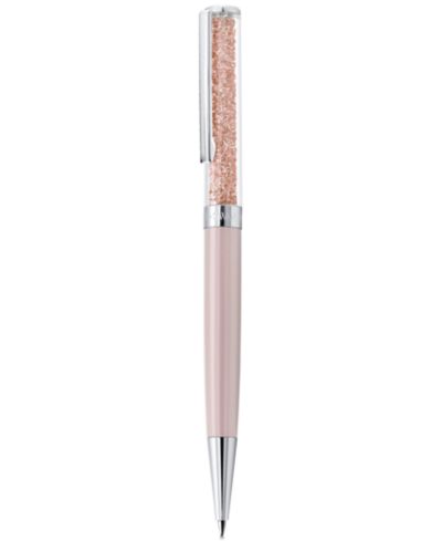 Серебристая шариковая ручка Swarovski Crystalline