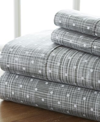 Комплект простыней ienjoy Home The Timeless Classics Premium Ultra Soft Pattern 4-Pc., King
