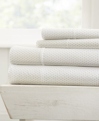 Комплект постельного белья ienjoy Home The Farmhouse Chic Premium Ultra Soft, 4-Pc. Set, Full