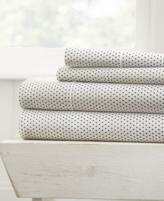 ienjoy Home The Farmhouse Chic Premium Ultra Soft Pattern 4-Pc. Sheet Set, Full