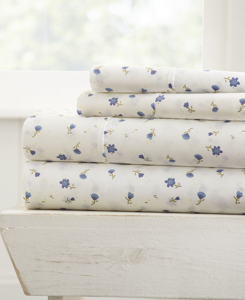 Комплект постельного белья ienjoy Home The Farmhouse Chic Premium Ultra Soft, 4-Pc. Set, Full