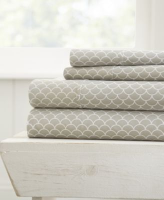 Комплект постельного белья ienjoy Home The Farmhouse Chic Premium Ultra Soft, 4 шт., Queen
