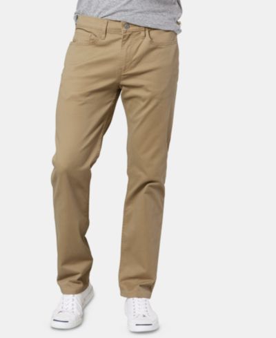 Dockers Мужские брюки Tech Khaki прямого кроя на все сезоны