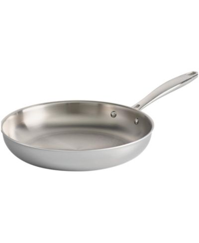 Tramontina Signature Tri-Ply Clad Stainless Steel 10-Inch Frying Pan, Induction-Ready Skillet
