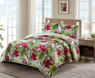 Комплект из 3 покрывал Harper Lane Paradise Palm, King