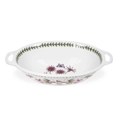 Овальная тарелка Portmeirion Botanic Garden с ручкой