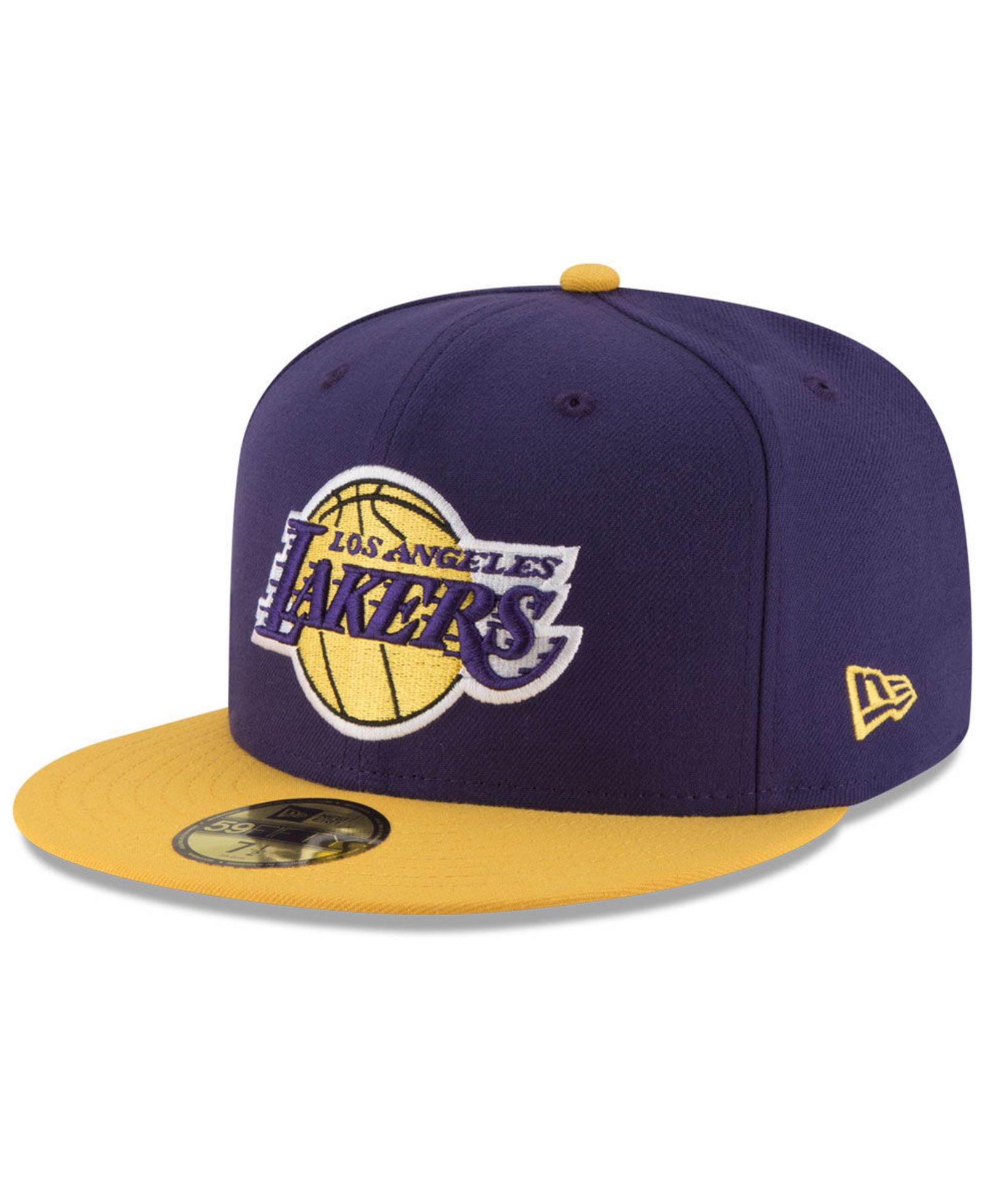 Кепка New Era Los Angeles Lakers Basic 2 Tone 59FIFTY Fitted
