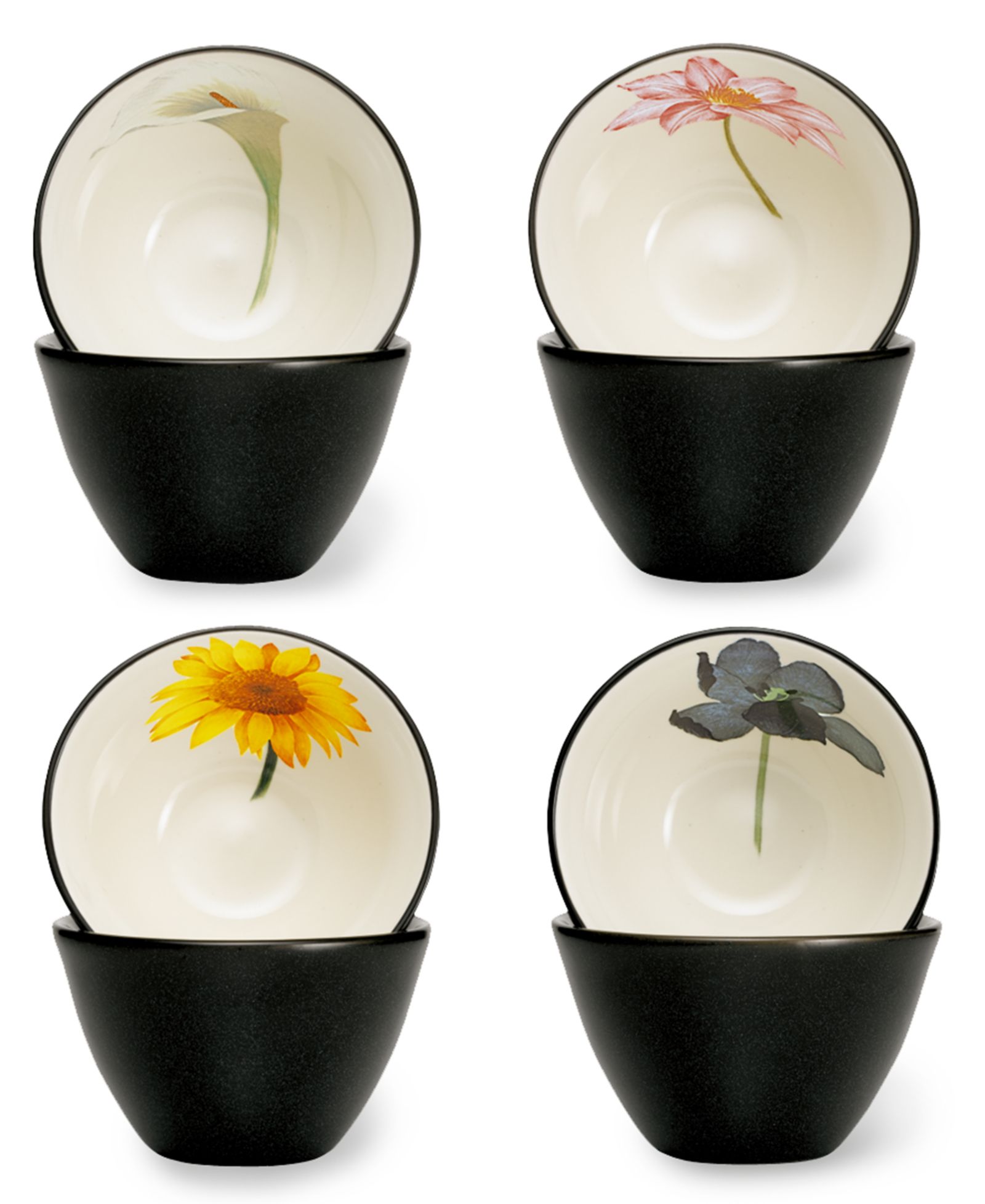 Набор мини-чаш Noritake Colorwave Floral, 4 шт.