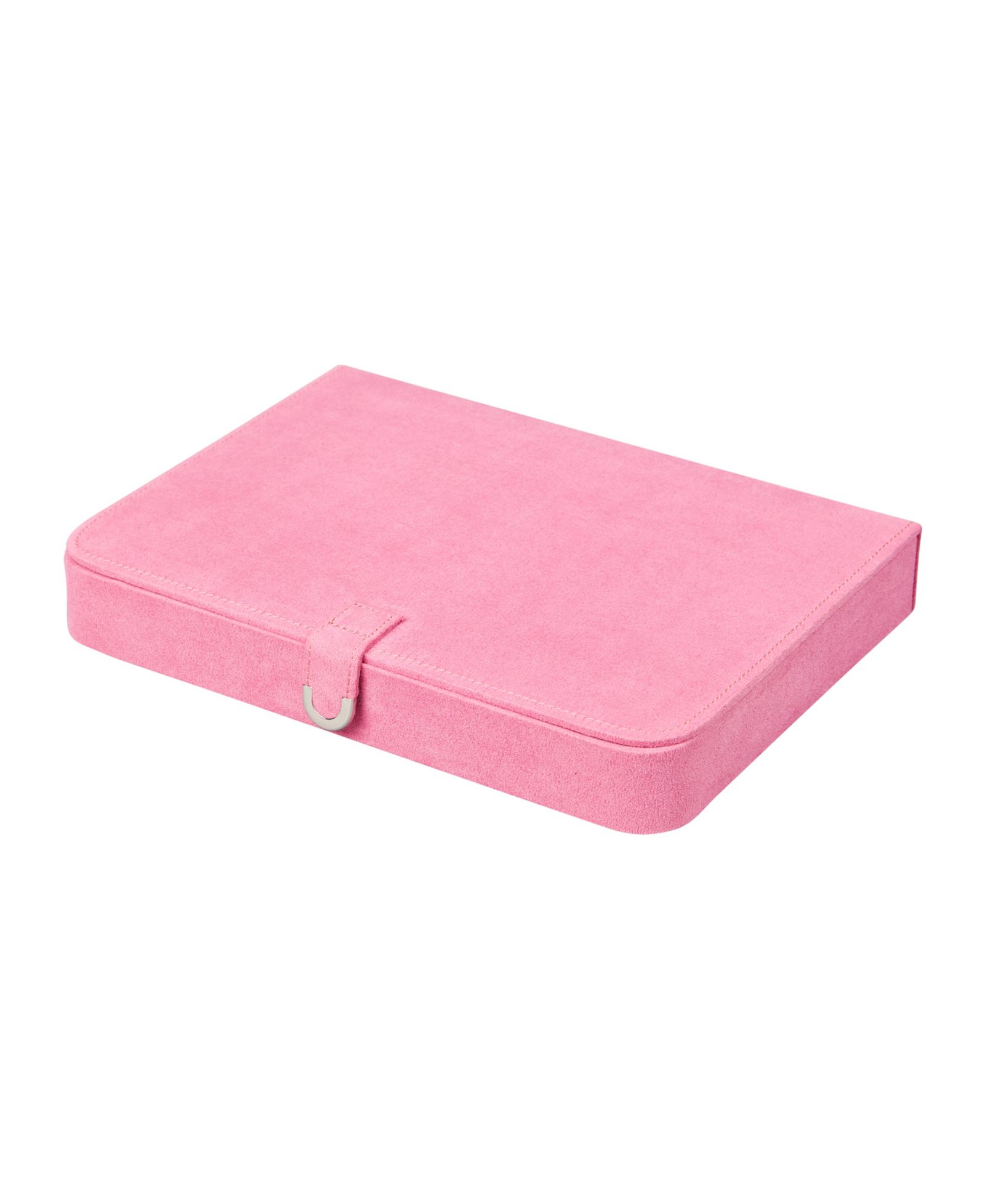 Mele & Co. Cameron Plush Fabric Jewelry Box with Thirty-Five Sections