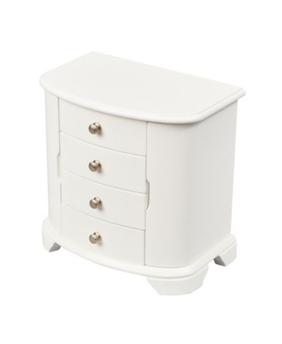 Mele & Co. Kaitlyn Upright Musical Wooden Jewelry Box