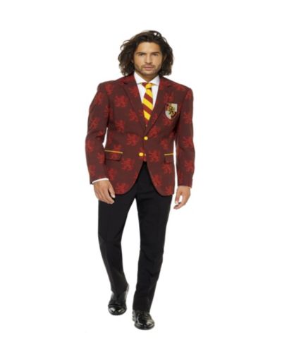 OppoSuits Мужской костюм Harry Potter Gryffindor Slim Fit