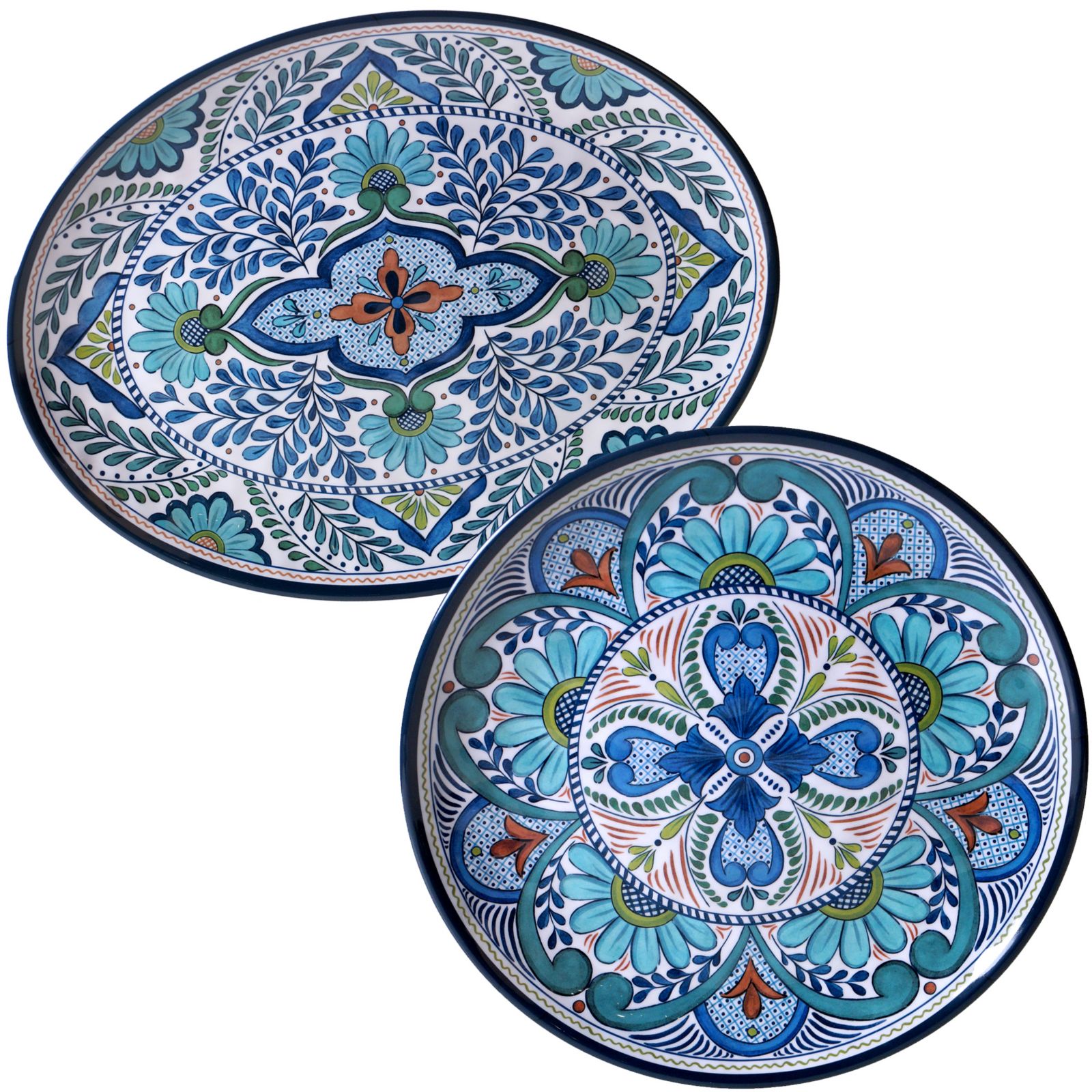 Certified International набор из 2 тарелок Talavera Melamine