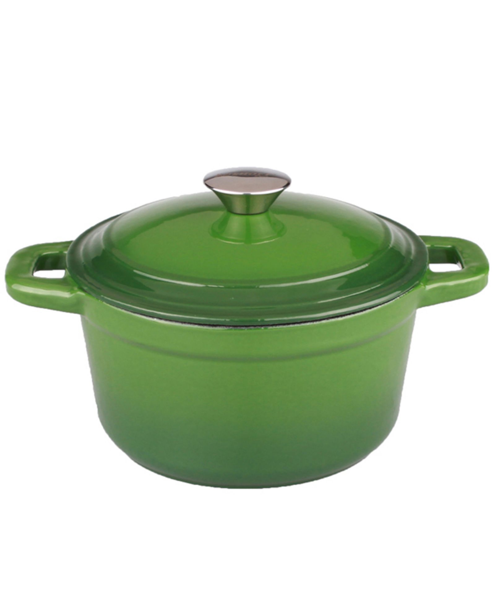Круглая чугунная жаровня BergHOFF Neo 3qt. 8" с крышкой