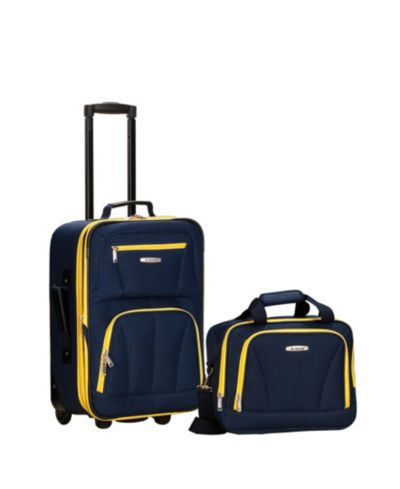 Navy with Yellow Trim