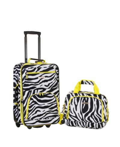 Zebra with Yellow Trim