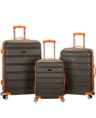 Charcoal with Orange Trim