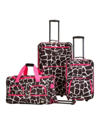 Giraffe with Pink Trim