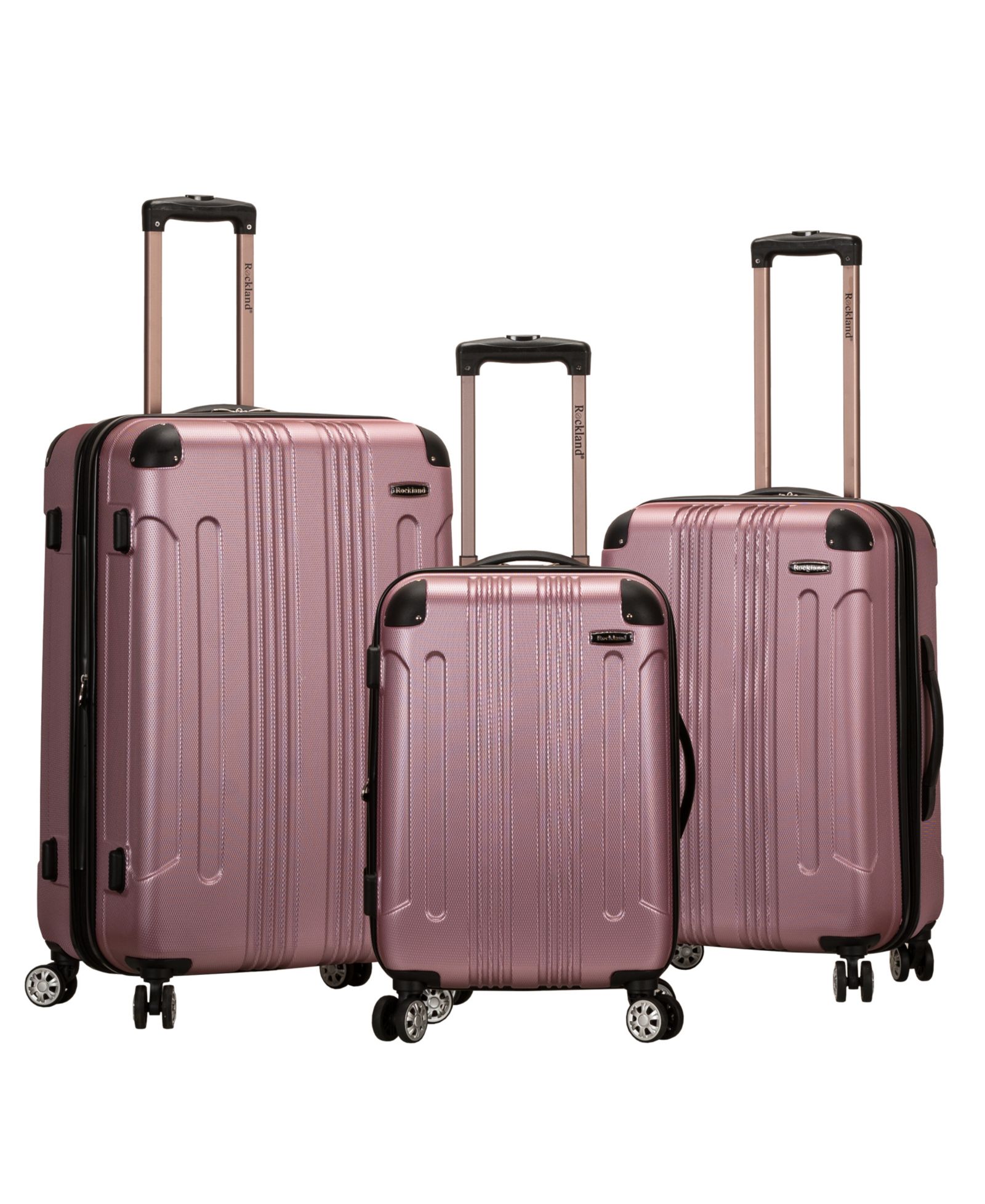 Rockland Sonic 3-Pc. Hardside Luggage Set