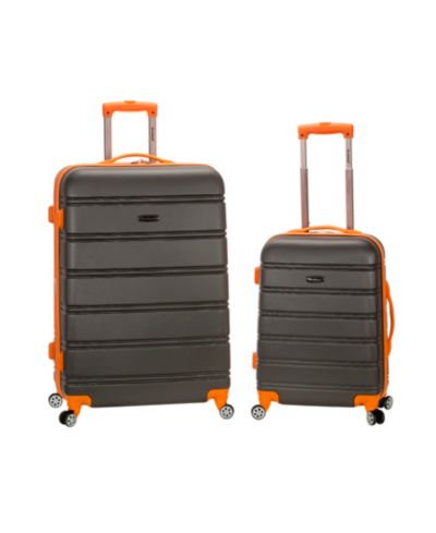 Charcoal with Orange Trim