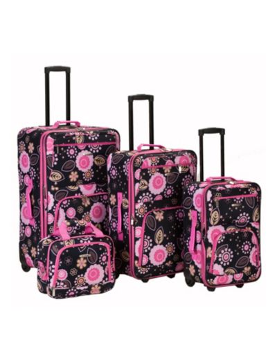 Brown and Pink Floral