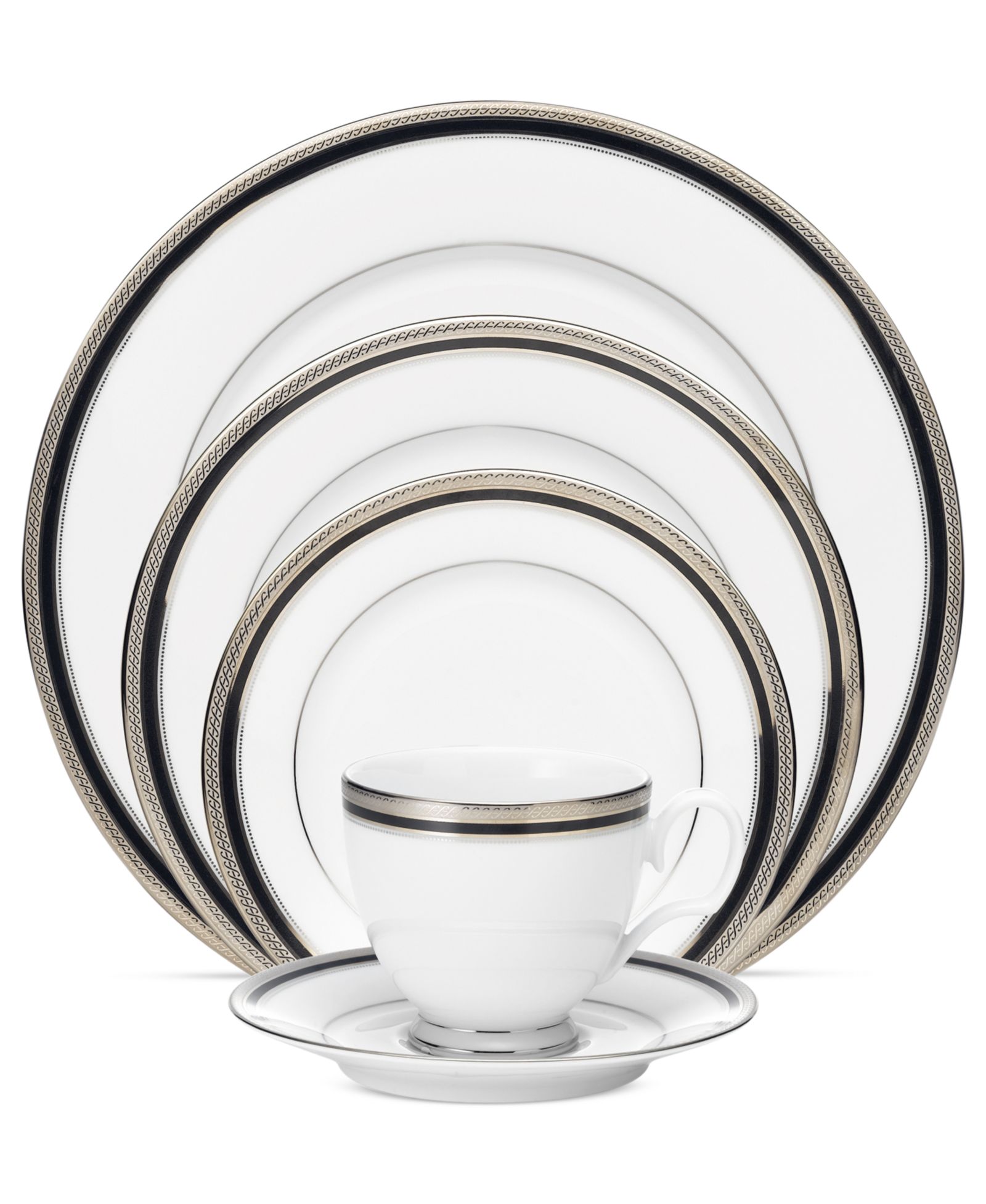 Набор Noritake Austin Platinum 5-Piece Place Setting Service For 1