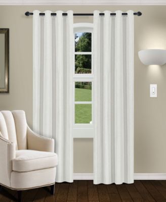 Superior 52" X 96" Linen Room Darkening Grommet 2-Panel Curtain Set