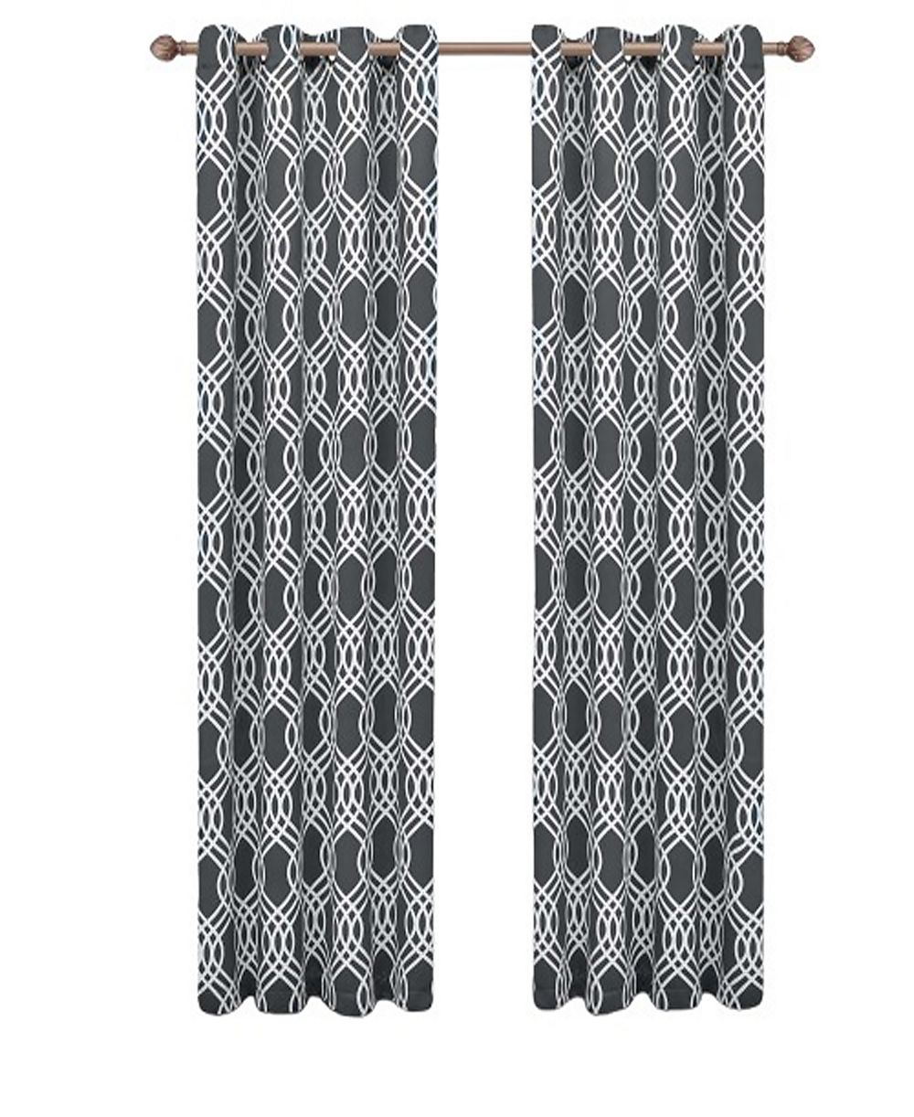 Superior Шторы Grommet Top Room Darkening, 52" x 96" (набор из 2 шт.)